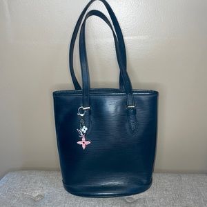 Louis Vuitton Epi Bucket Bag and Fleur d’Epi Bag Charm bundle!